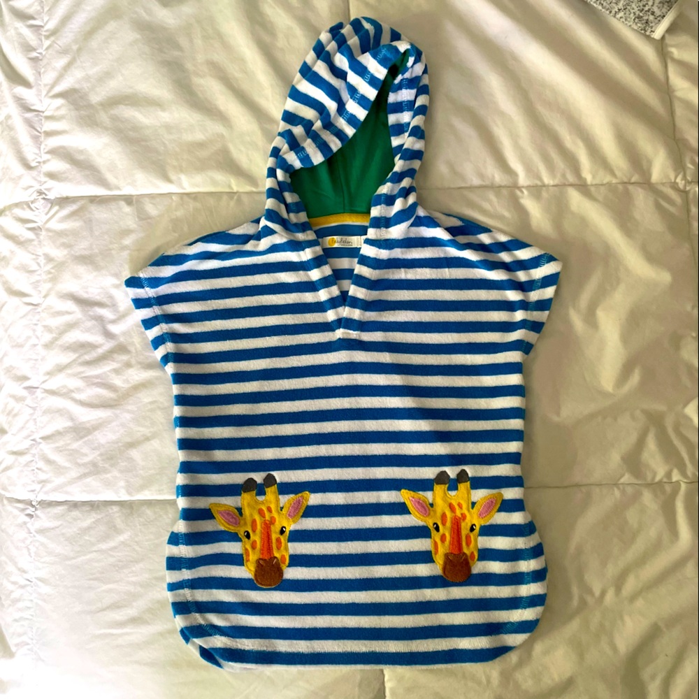 Mini Boden NWOT Toweling Coverup